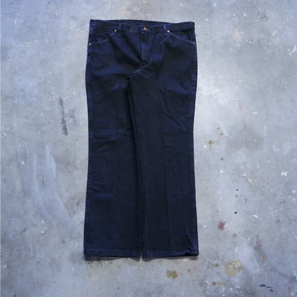 Vintage Y2K Wrangler Jeans  Black 936WBK Cowboy Cut - Picture 2 of 7